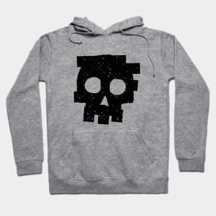 punk skull design Hoodie